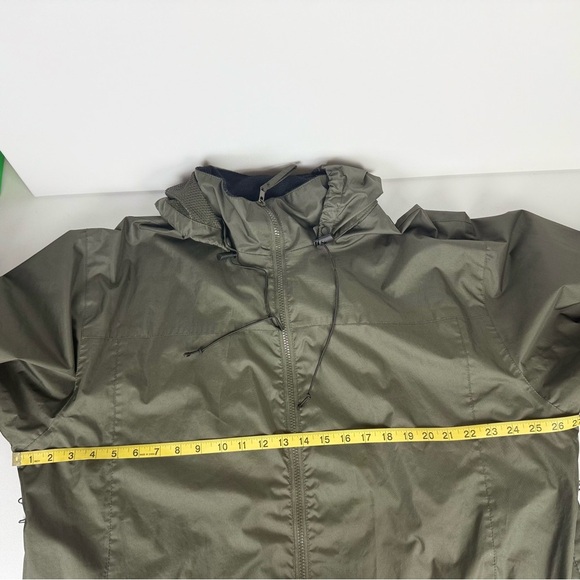 Kanga Cay Men’s XL Gray Hooded Windbreaker Jacket Vent Zipper - Picture 11 of 16